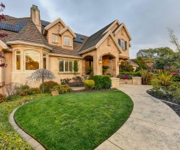 brown and white concrete house